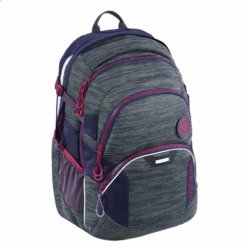 Coocazoo Schulrucksack "JobJobber", Wildberry Knit