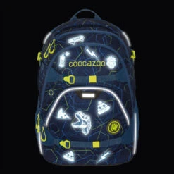 Coocazoo Aufkleber-Set "StickyRicky", Blau, Reflektierend Und Wasserfest, Selbstklebende Textilsticker 6 Coocazoo Aufkleber-Set "StickyRicky", Blau, Reflektierend Und Wasserfest, Selbstklebende Textilsticker -Coocazoo 49228