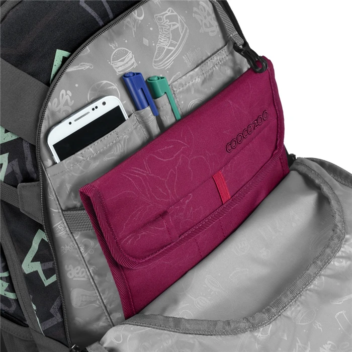 Schulrucksack Coocazoo MATE, Reflective Graffiti, AGR-Zertifikat 4 Schulrucksack Coocazoo MATE, Reflective Graffiti, AGR-Zertifikat – Bild 4