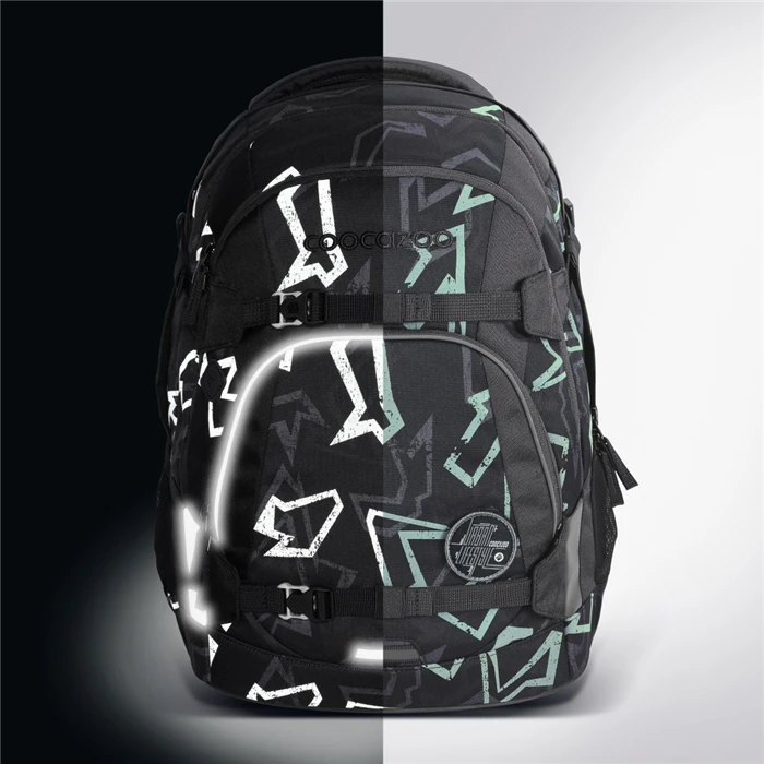 Schulrucksack Coocazoo MATE, Reflective Graffiti, AGR-Zertifikat 8 Schulrucksack Coocazoo MATE, Reflective Graffiti, AGR-Zertifikat – Bild 8