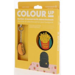 COLOUR UP-Set Coocazoo Fast Food: Anhänger & Patch -Coocazoo 77333
