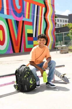 Edelstahl-Trinkflasche Coocazoo, Lime -Coocazoo 77352