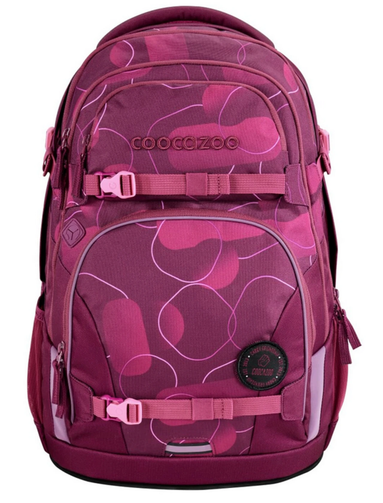 Coocazoo 211337 Rucksack PORTER, Berry Bubbles 1 Coocazoo 211337 Rucksack PORTER, Berry Bubbles