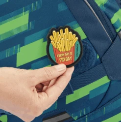 Coocazoo 211498 Rucksack MATE, Lime Stripe -Coocazoo coocazoo 211498 rucksack mate lime stripe 3